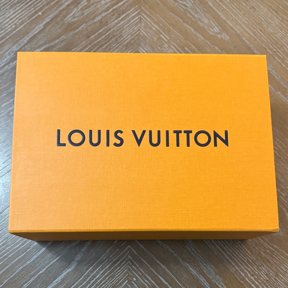Louis Vuitton Bright Orange Gift Box Perfect Condition